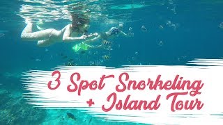 NUSA LEMBONGAN DAY TRIP 3 SPOT SNORKELING  ISLAND TOUR [upl. by Glarum418]