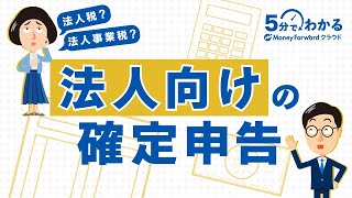 【法人向けの確定申告】手続きの流れ・税金の計算方法をわかりやすく解説！ [upl. by Roel]