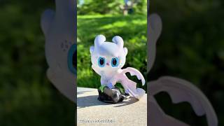 Labubu How to Train Your Dragon Figurine Toothless Figurine amp Light Fury Figurine labubu popmart [upl. by Aneev526]