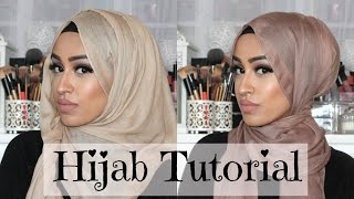 Hijab Tutorial Simple and Easy Every Day Style  Sebinaah [upl. by Atnoved472]