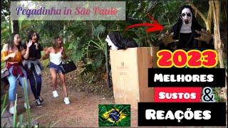 Pegadinha Melhores Sustos e Reações  Ultimate Best of Bushman Prank Compilation 2023 Pt 2 [upl. by Leesa]