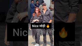 Akshay Kumar and twinkle khanna spotted at airportakshaykumar shortsvideo news [upl. by Meaghan]