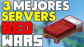 ⭐LOS 3 MEJORES SERVIDORES📶 NO PREMIUM CON BEDWARS🚀 DE MINECRAFT 120 Y 18 2024  🛏BEDWARS MINECRAFT [upl. by Alsworth]