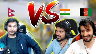 4k Gaming Nepal vs Abg best gamers vs Indian Streamer 😱 Intense last zone like PMGC fight [upl. by Wolford]