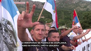 U Crnoj Gori protest prosrpskih simpatizera zbog dogovora o vladi [upl. by Norm]