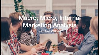 Marketing Analysis Macro Micro and Internal Analysis Explained [upl. by Nynahs]