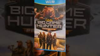 FINALLY Got Another One wiiugames wiiu gamehunting cabelas biggamehunter gaming [upl. by Helbona]