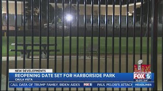 Reopening date set for Harborside Park [upl. by Adai]