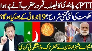 PTI BanPTI Future HoroscopeCountdownAstrologyQamar Dar AqrabMA Shahzad Dangerous prediction [upl. by Christan]