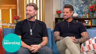 Boyband Legends Keith Duffy amp Brian McFadden Reunite for Boyzlife Tour  This Morning [upl. by Enytsirk]