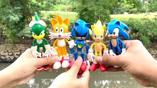 SONIC the hedgegog ToysActionfigurecheap priceknuckles shadow tails amy metal mario zootopia [upl. by Atneuqal130]