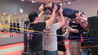 Team Building Exercises at Cosens Martial Arts [upl. by Roderich]