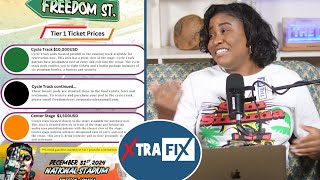 Vybz Kartel Freedom Street Concert Ticket Prices Too High  Xtra Fix [upl. by Jefferson]