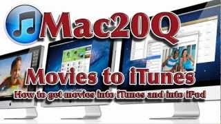 How to add movies to iTunes [upl. by Inafetse]