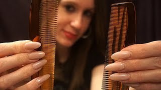 ASMR Comb Sounds Whispered [upl. by Niowtna53]