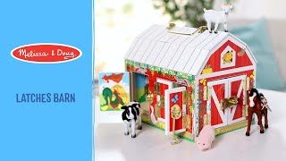 Melissa amp Doug Latches Barn [upl. by Gilligan955]