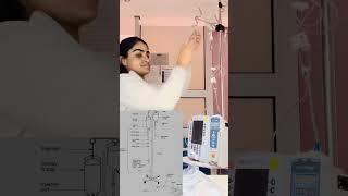 How to set up Primary and secondary line on BD alaris iv infusion pump [upl. by Repip228]