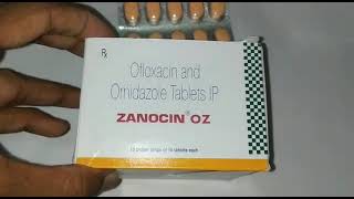 Zanocin OZ Tablets [upl. by Alomeda]