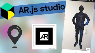 ARjs Location Based amp Marker Based  ARjs Studio  WebAR En Captions [upl. by Shing]