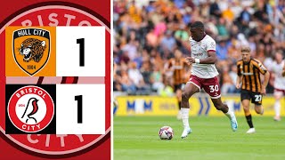 HULL 11 BRISTOL CITY  OPENING DAY FRUSTRATION  MATCH REVIEW [upl. by Adnawt316]