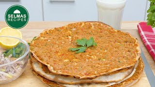 Lahmacun Türkische Pizza  Alles was du wissen musst 💯✅ Ramadan [upl. by Gladdie]