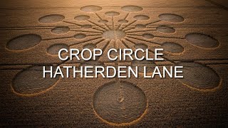 Crop Circle  Hatherden Lane Charlton Hampshire  Reported 250723 [upl. by Cuttie]