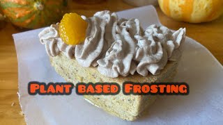 Super Easy Plant Based Frosting  No coconut oil No oils [upl. by Branca495]