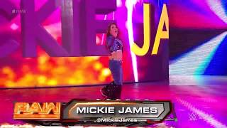 Mickie James Entrance  RAW December 18 2017 HD Video [upl. by Bartholomeus368]