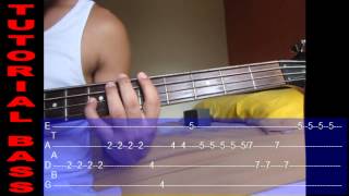 Revelacion Danilo Montero bajo Bass Cover Tutorial [upl. by Fraase166]