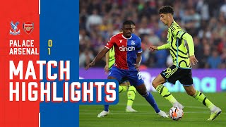 Match Highlights Crystal Palace 01 Arsenal [upl. by Aihtenak]