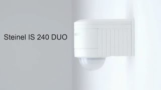 How To Install Motion Sensor IS 240 DUO From Steinel Germany [upl. by Yvonner118]