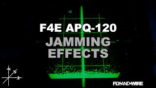 DCS F4E APQ120  Jamming effects [upl. by Selby]