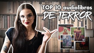 TOP 10 AUDIOLIBROS DE TERROR 🎧📖 para escuchar gratis en podimo  moonlight books [upl. by Fidel]