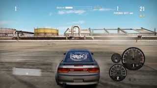 NFS Shift 2 Unleashed  Drift Practice [upl. by Tnerual]