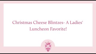 Easy Holiday Recipe Cheese Blintzes [upl. by Laohcin]