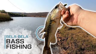 Spring Bass Fishing at a Private Pond Catching a strange bass [upl. by Ardussi171]