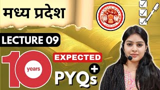 Lec 9 PYQs  MPPSC PRE 2024  Expected amp PYQs  By Astha Mam AKSCIVILACADEMY [upl. by Adin700]