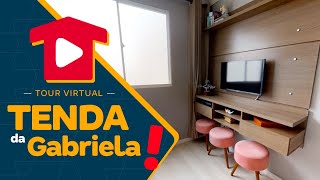 Tour pelo apartamento Tenda  Conheça um Tenda por dentro e se inspire com a decoração da Gabriela [upl. by Crane]