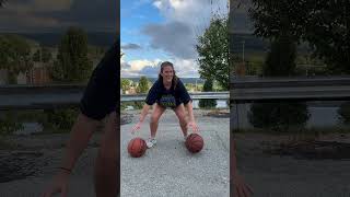 🏀 2 Ball Basketball Drills to improve your ball handling 🏀 [upl. by Ibor]