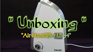 BEURER LB 44 Air Humidifier Unboxing [upl. by Aicelef]