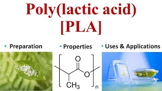 Poly lactic acid or Polylactide  PLA   UG PaathShaala polylacticacid PLA [upl. by Micaela]