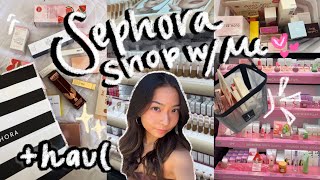 NO BUDGET SEPHORA SHOP WITH ME  sephora haul new makeup 2024 [upl. by Noimad]