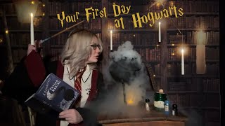 ASMR Potions Class amp History 101  Your FIRST Day At HOGWARTS [upl. by Ochs]