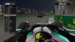 F1 24 Hamilton Saudi GP Onboard [upl. by Berthe]