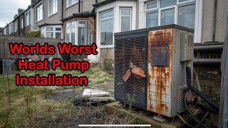 Worlds Worst Heat Pump Installation [upl. by Haynes89]