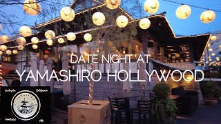 V12 🇺🇲SUSHI Date night at YAMASHIRO HOLLYWOOD in LOS ANGELES CALIFORNIA  Amazing City View [upl. by Llemrej]