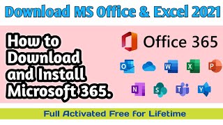 How To Download Excel in LaptopPC  How To Download And Install Microsoft Excel For Free 2023 [upl. by Innep]