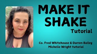 Make it shake line dance tutorial Phrased Advanced Choreography by Fred Whitehouse amp Darren Bailey [upl. by Adnarram]