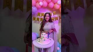 Birthday Surprise For Me 🥹😍♥️ shorts trendingshorts minivlog celebration viral meghachaube [upl. by Leoy]