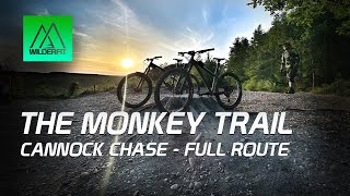 The Monkey Trail  Full Route 2020 Mountain Biking Cannock Chase [upl. by Celestia]